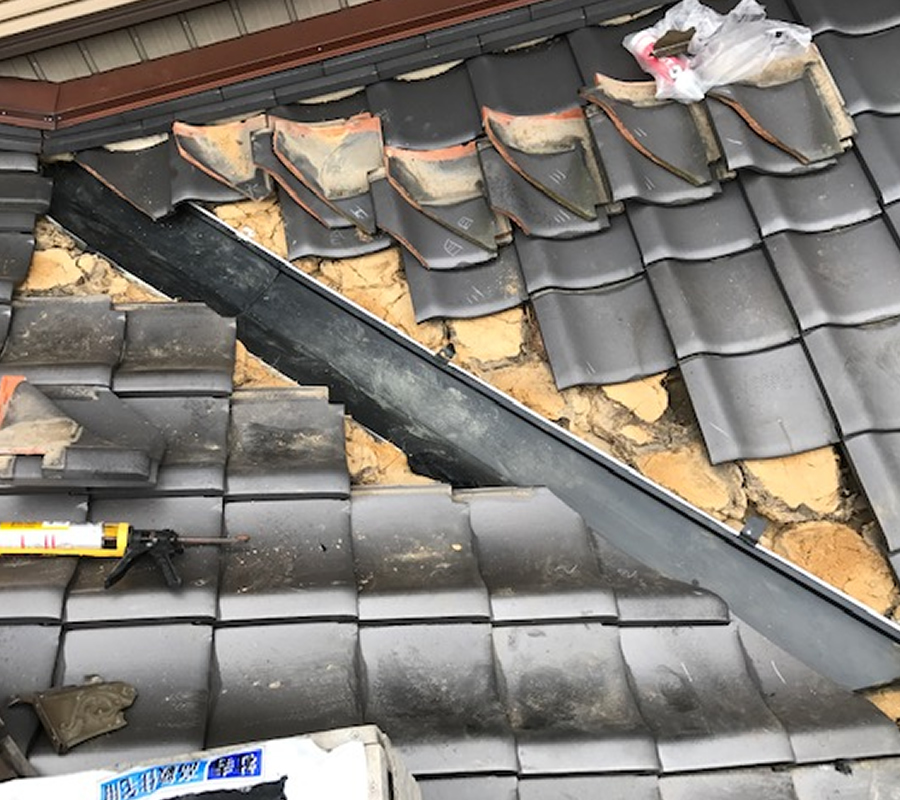 本谷板金交換工事